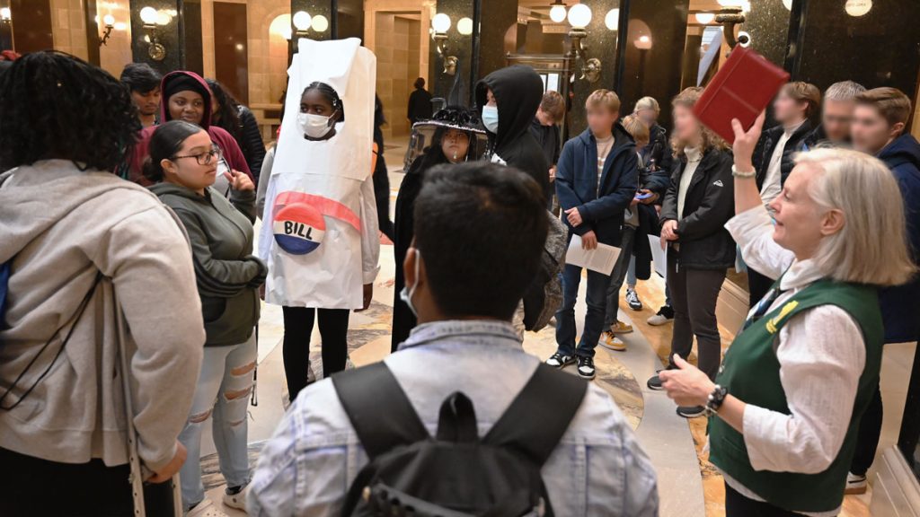 JAG Students at Capitol Rotunda